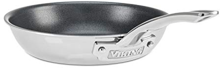 Viking 3-Ply Stainless Steel Nonstick Fry Pan, 8 Inch