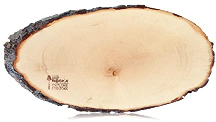 BOSKA 362730 Nature - Tagliere per Formaggio, in Legno con Corteccia, Misura S