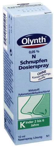 Olynth 0,05% N Nasenspray für Kinder oh. Konserv.
