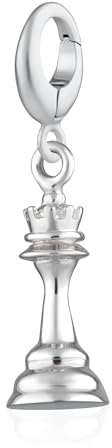 Lily Charmed - Sterling Silver Chess Piece Charm