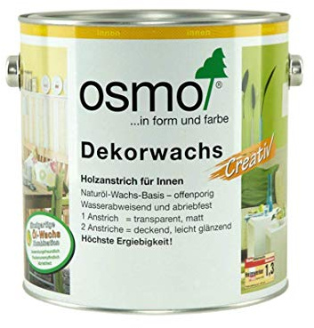 Osmo Dekorwachs Intensiv Weiß Matt 0,375 l - 10100394