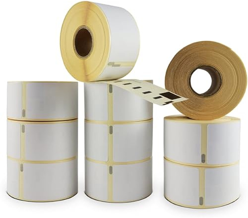 Leolabel 10er Pack kompatible Etiketten für Dymo 99012 / S0722400 | 89 x 36 mm | 2600 Etiketten (10 Rollen à 260 St.) | Adressetiketten für LabelWriter 450 / 4XL Serie