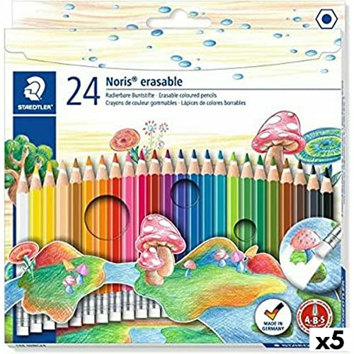 Staedtler Etui 24 Farbstifte Noris Club 144 50 radierbar