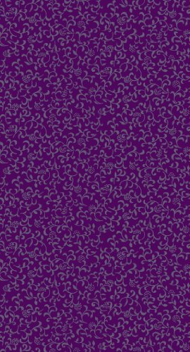 d-c-fix Möbel-Klebefolie Sonja Purple Blumen-Muster 45 cm x 1,5 m - Möbelfolie selbstklebende Deko-Folie Schrank Küche Bad Dekorfolie wasserfest Vintage Ranken Ornamente lila