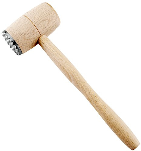 Metaltex 255903 Fleischhammer aus Holz/Alu