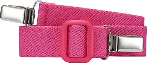 Playshoes Mädchen Gürtel Elastik Herz-Clip Uni