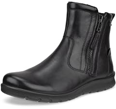 ECCO Damen Babett Boot Kurzschaft Stiefel, Schwarz, 40 EU
