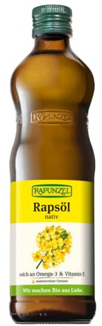 Rapunzel Rapsöl nativ, 1er Pack (1 x 500 ml) - Bio