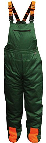 Leipold + Döhle 4115 Schnittschutzhose Größe =54 Orange Grün