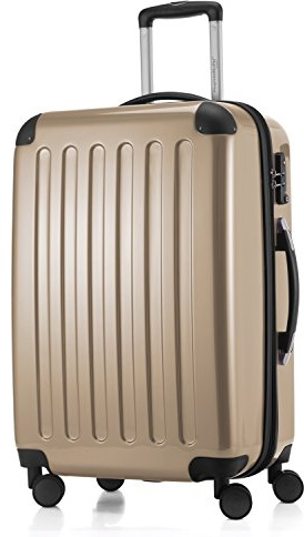Hauptstadtkoffer - Alex - Bagage Rigide Valise Moyenne, Trolley avec 4 Roues multidirectionnelles, TSA 65 cm, 74 litres, Champagne
