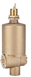 RIEGLER 100677-65/0-N Vollautomatisches Ablassventil inkl. Adapter G 1/8 i. x M14x1, 1Stk