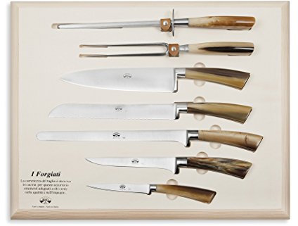 Coltellerie Berti - SU MISURA Trinciante Servizio CTP - Portacoltelli magnetico per coltelli forgiati