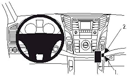 Brodit 854686 Brodit ProClip 854686 für i40 12 (For Europe)