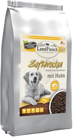 Landfleisch Dog Softbrocken mit Huhn, 1er Pack (1 x 5 kg)