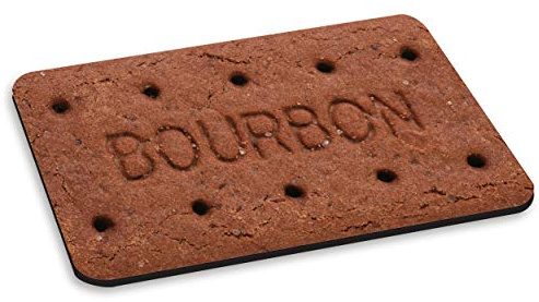 Bourbon Chocolate Biscuit PC Computer Mouse Mat Pad