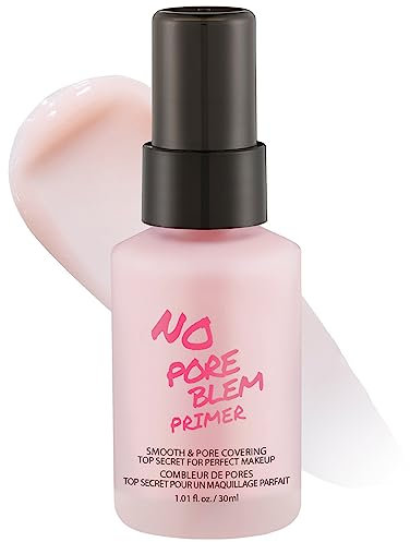 TOUCH IN SOL No Pore Blem Primer 30ml - Pore Minimizing, Sebum and Shine Control - Pore Filler Blurring Primer Before Makeup – Hydrates & Smooths Skin – With Collagen and Green Tea Extracts