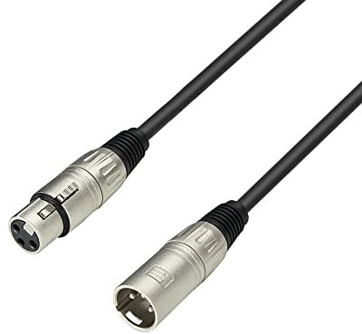 Adam Hall Cables 3 STAR MMF 1000 - Cable de Micro de XLR hembra a XLR macho 10 m