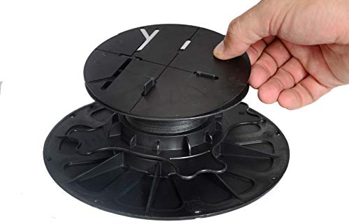 Gartenwelt Riegelsberger Ausgleichsscheibe 1 mm Ø 130 mm 10 Stück | Für Premium Platten- & Balkenlager | UV-stabil, frostsicher, witterungsbeständig | Made in Germany