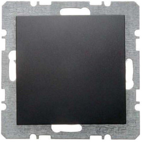 Hager – Platte Blind mit Keilrahmen Greifer B1/B3/B7 anthrazit