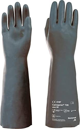 Handschuhe Combilatex 395 Gr.9 L.400mm KCL schwarz, 1 Paar