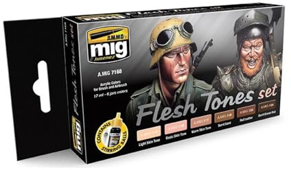 Ammo Flesh Tones Set Acrylic Paint Set