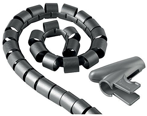 Electraline 60628 Gaine cache câble Gris 1,8 m