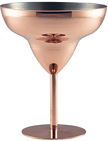 Copper Margarita Glasses 10.5oz / 300ml - Metal Cocktail Glasses