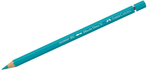 FABER-CASTELL 117656 - Aquarellstift Albrecht Dürer, Farbnummer 156, kobaltgrün, 1 Stück