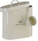 Premier Housewares 507525 Adore Pets Feed The Cat Food Storage Bin with Spoon, 2.8 L - Cream