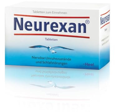 Neurexan Tabletten 250 – Die natürliche Alternative zu Schlaftabletten | Einschlafhilfe bei nervöser Unruhe | Beruhigt und entspannt am Tag - fördert den Schlaf in der Nacht