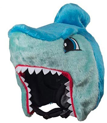 Hoxyheads Shark Skihelm-Überzug, Blau