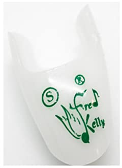 Fred Kelly Picks Delrin Freiheit Fingerplektrum, 3 Stück, Weiß, Gitarre
