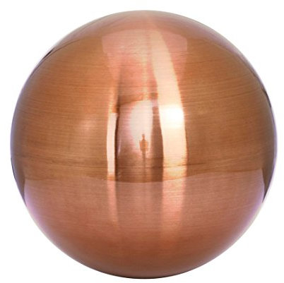 Dehner Edelstahlkugel gebürstet, Ø 15 cm, kupfer