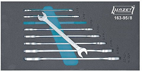 Hazet 163-95/8 Doppel-MaulSchlüssel-Satz
