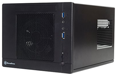 SilverStone SST-SG05BB-Lite Datorchassi, Svart, 222 x 176 x 276 mm