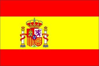 F.G.F. IMPORT EXPORT S.R.L. Bandiera Spagna 150 x 90 cm. Misura Standard