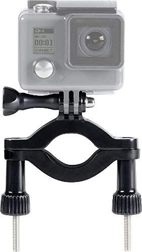 Speedlink Bar-Mount für GoPro - Zubehör für Actions-Cams - Action-Cam-Befestigung, Abnehmbare Kamera-Halterung für Fahr- und Motorräder, schwarz