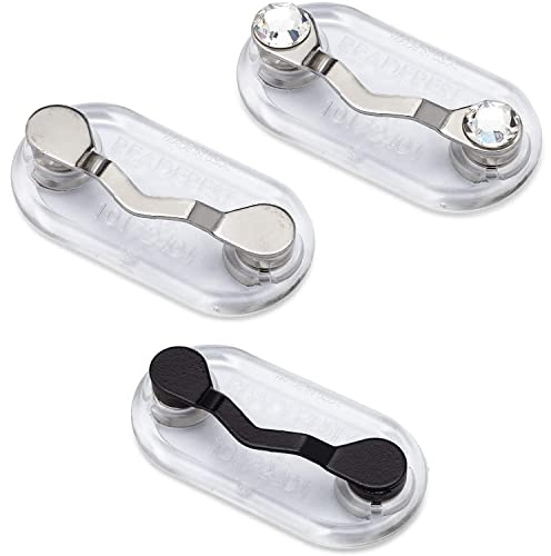 Readerest Magnetische Brillenhalter, hergestellt in den USA, 3 Stück