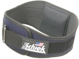 Schiek Sports Gewichthebergürtel Modell 4004 Gürtel mit Lendenwirbelsäulenpolster S