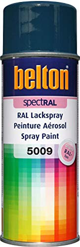 belton spectRAL Lackspray RAL 5009 azurblau, glänzend, 400 ml - Profi-Qualität