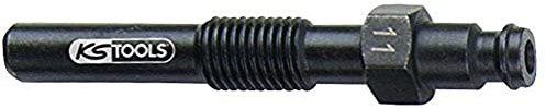 KS Tools 150.3672 Glühkerzen Adapter, M10x1,25 mit Außengewinde, Länge 70 mm
