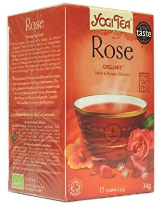 Yogi Tea - Ayurvedic Organic Tao Tea Rose 17 Bags