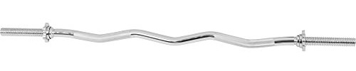 GORILLA SPORTS® Barra Curl SZ Cromada 120 cm