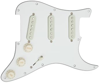 Seymour Duncan STK-S10S - Yngwie Loaded Pickguard - Off-White