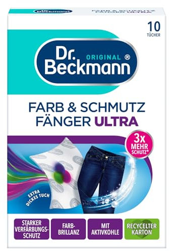 Dr. Beckmann Lingettes anti-décoloration pour lave-linge