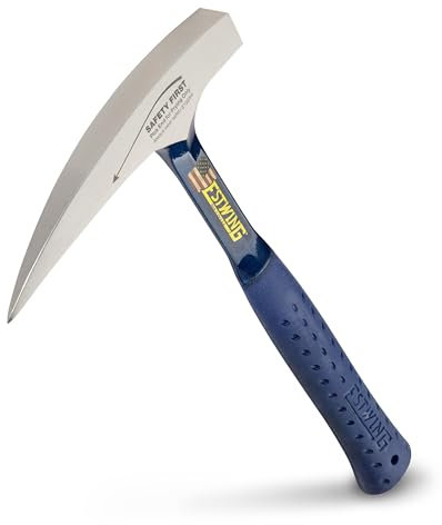 Estwing E3/22P Rock Pick - Vinyl Grip 616g (22oz), Blue