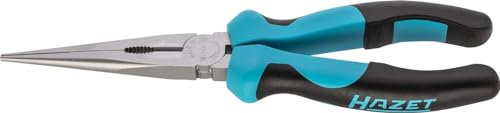 Hazet 1841Ma-33 Pinza a Becchi Mezzotondi, Argento, Lunghezza 205 mm