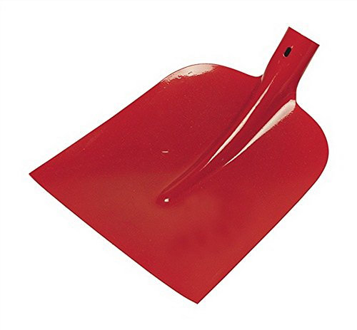 Holsteiner Schaufel DIAMANT-PIONIER, Größe 0, 3/4 gehoben, rot pulverbeschichtet