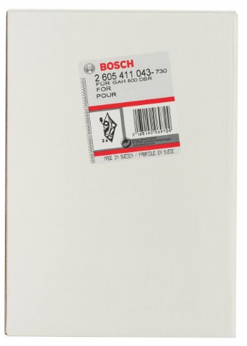 Bosch 2605411043 Fleece Dust Bag for GAH 500 DSR, 0 V, White/Black