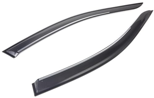ClimAir Windabweiser kompatibel mit Skoda Yeti 5 türer 2009-2017, Rauchgrau